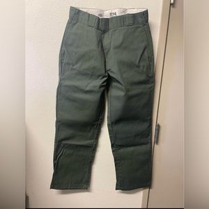 Dickies 874 Olive Green Pants